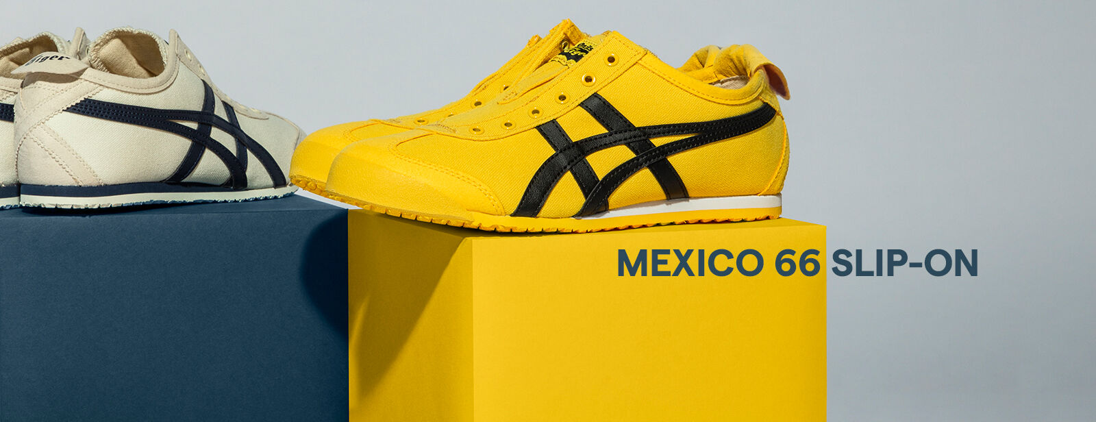 Onitsuka tiger mexico 66 slip on yellow top